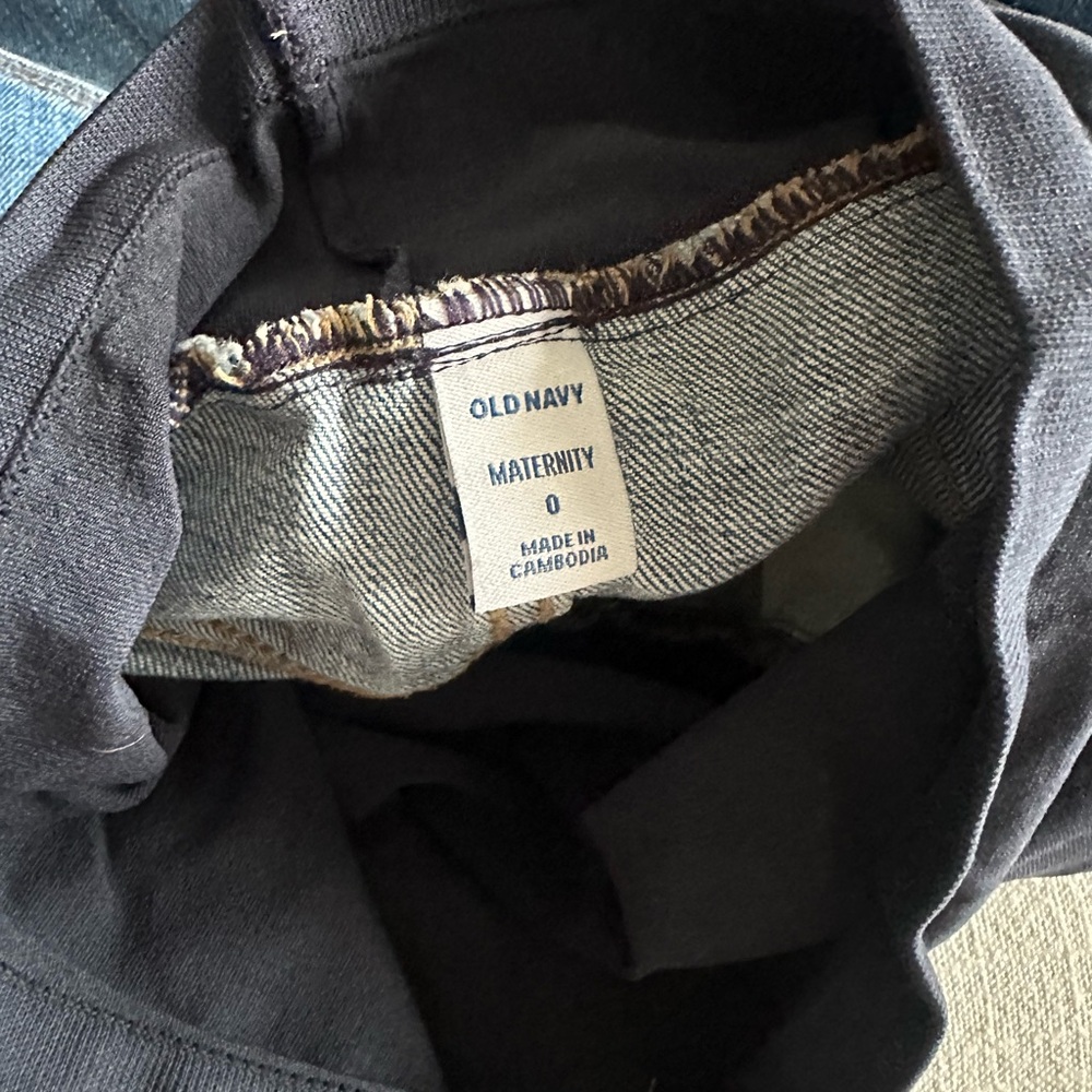 Old Navy Maternity Shorts [dark wash] - Picture 3 of 3